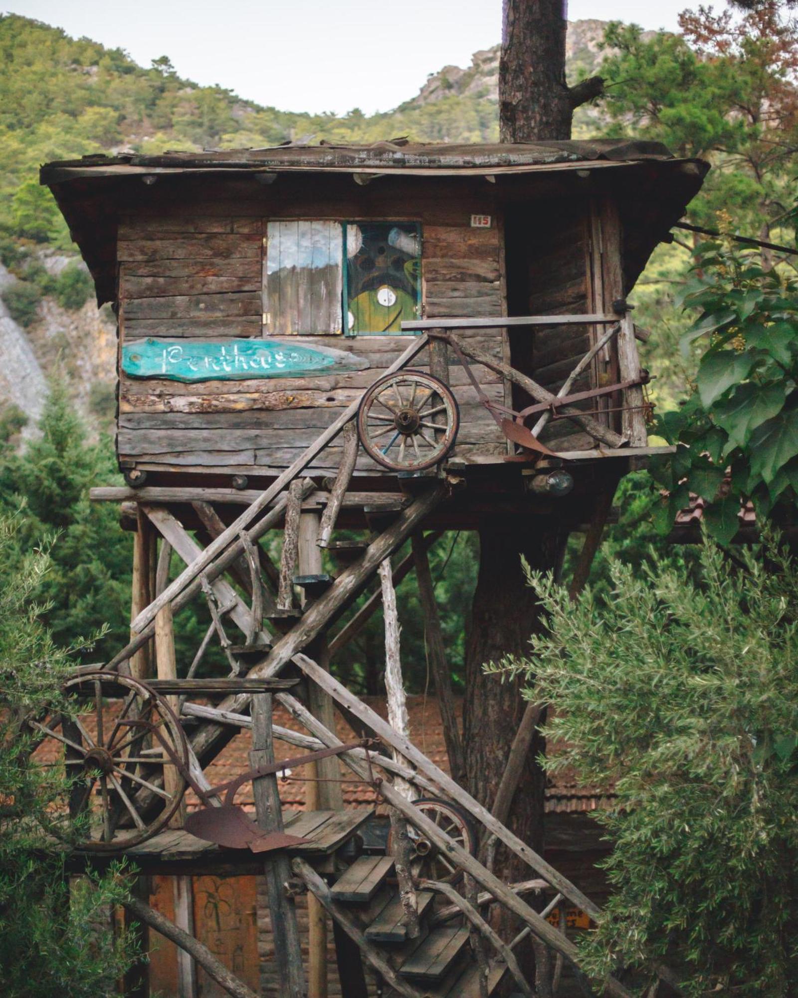 Kadir'S Top Tree Houses Олимпос Экстерьер фото