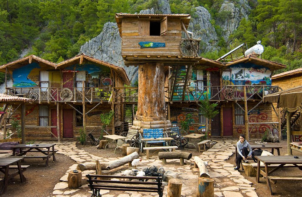 Kadir'S Top Tree Houses Олимпос Экстерьер фото